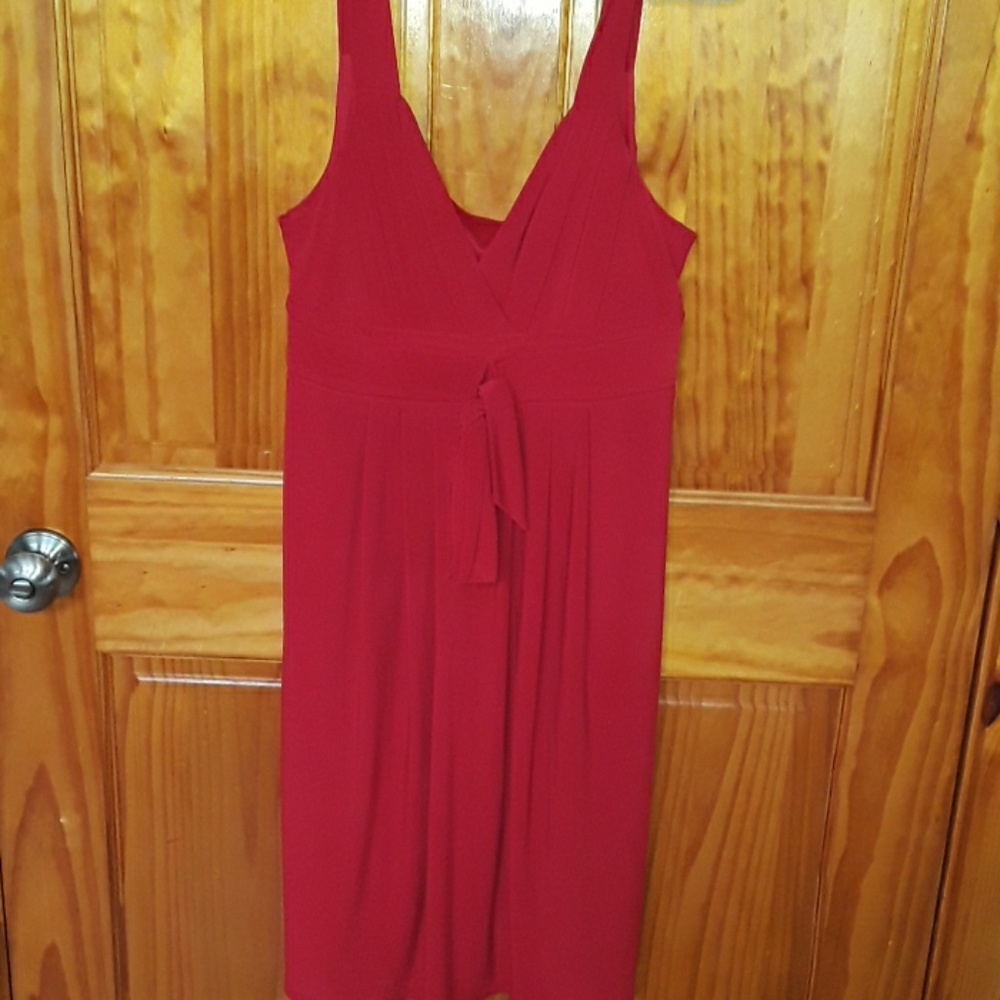 Women's Red Dress - Picture 2 of 4